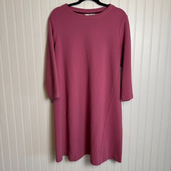 Boden Pink 3/4 Sleeve Knit Dress J6 - Picture 1 of 4